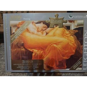 Editions Ricordi Flaming June 1000 Piece Jigsaw Puzzle Sealed '200th Anniversary
